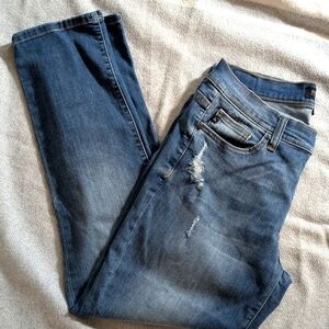 Judy Blue Women's Boyfriend Jeans in Blue 9